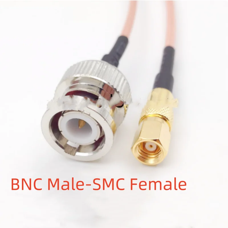 SMC Female to BNC Male female  SMA Male adapter 50 ohm Low Loss Pigtail Jumper RG316 Cable Feeder Jumper