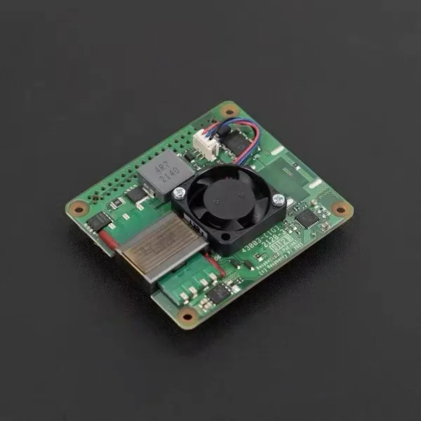 

Плата расширения Raspberry Pi PoE+ HAT с питанием через Ethernet PoE
