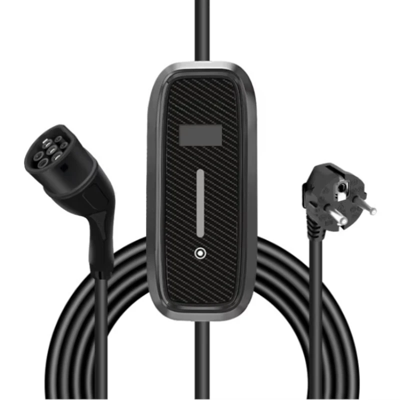 

Wholesale Electric Car 16A 32A 3.5Kw 7Kw Ev Charging Station Portable Ev Charger With Screen Adjustable