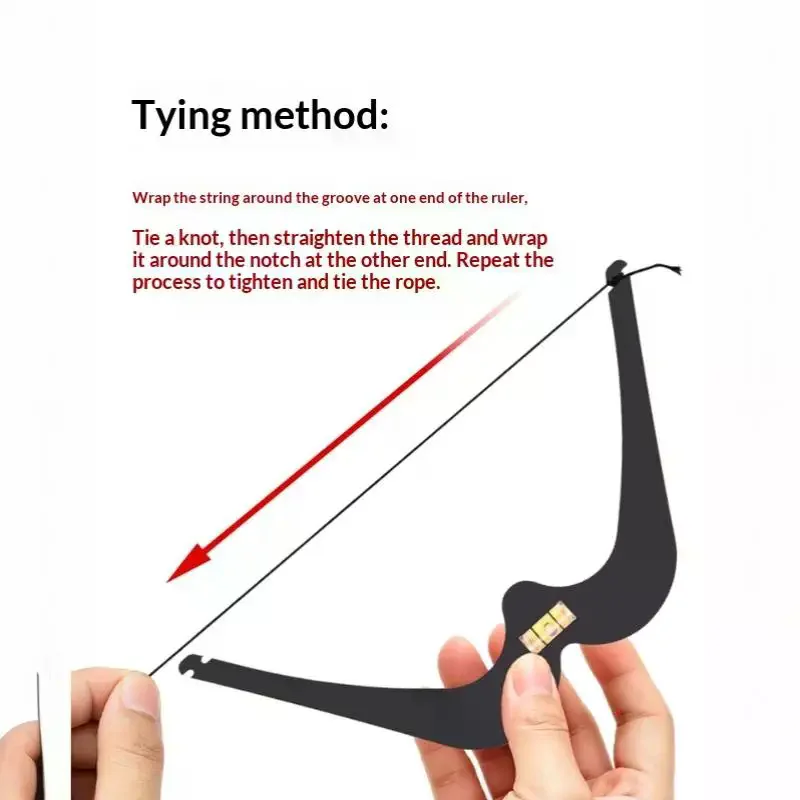 1Pcs Lip Leveling Ruler Permanent Makeup Lip Mapping Tool With Spirit Level For Symmetric Lip Shape Tattoo Positioning Measurin