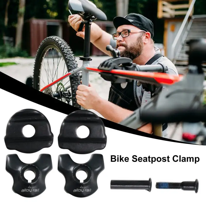 Seatpost Clamp Seatpost Tube Oval/Round Clips Oval/Round Clip 79mm/77mm Portable Seat Tube Oval Round Clamp Clip Cycling