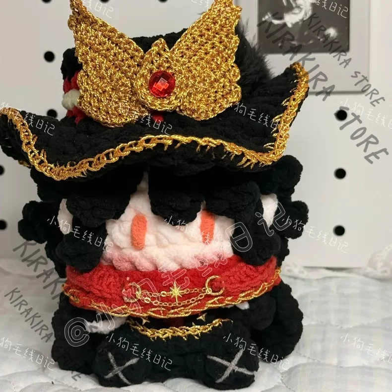 Identity Ⅴ Prospector Norton Campbell Crocheted Figures Model Kit Finished Maumet Plushie Cosplay Handcraft Decor Ornament