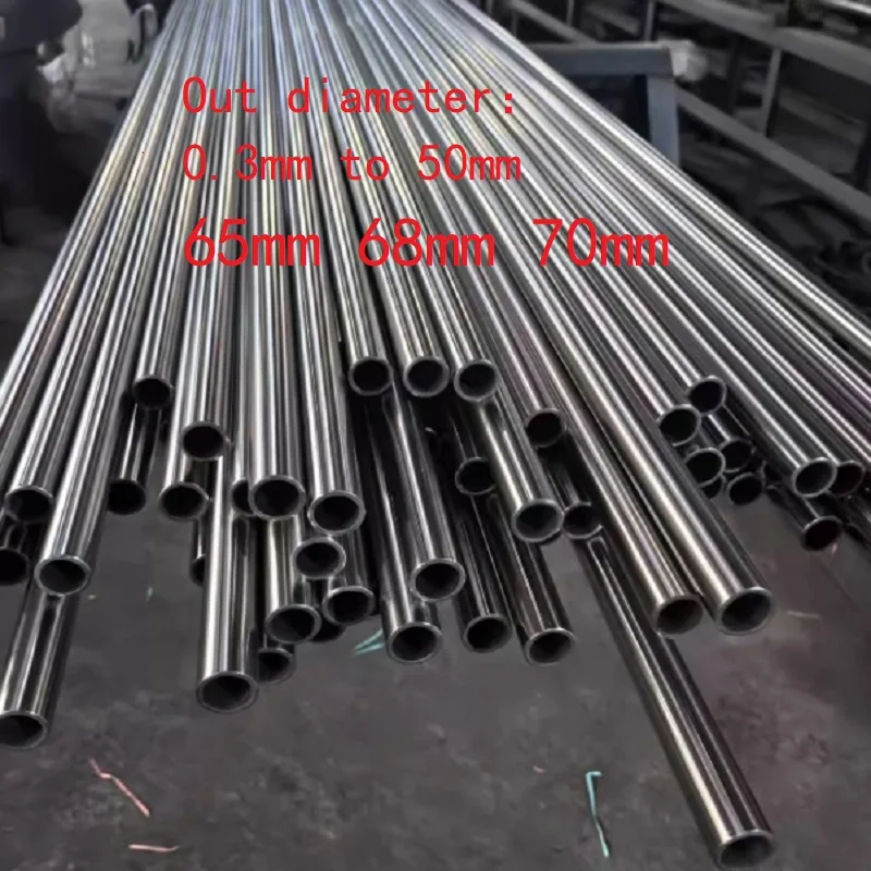 1PC 304 Stainless Steel Tube Stainless Steel Pipes Large Metal Pipes OD 0.3-50 65 68 70mm Length 100mm 250mm 500mm