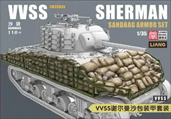 Heavy Hobby Lanmo LM-35035 1/35 VVSS sd.kfz.250 SHERMAN SANDBAG ARMOR SET Front Chassis Structure Set