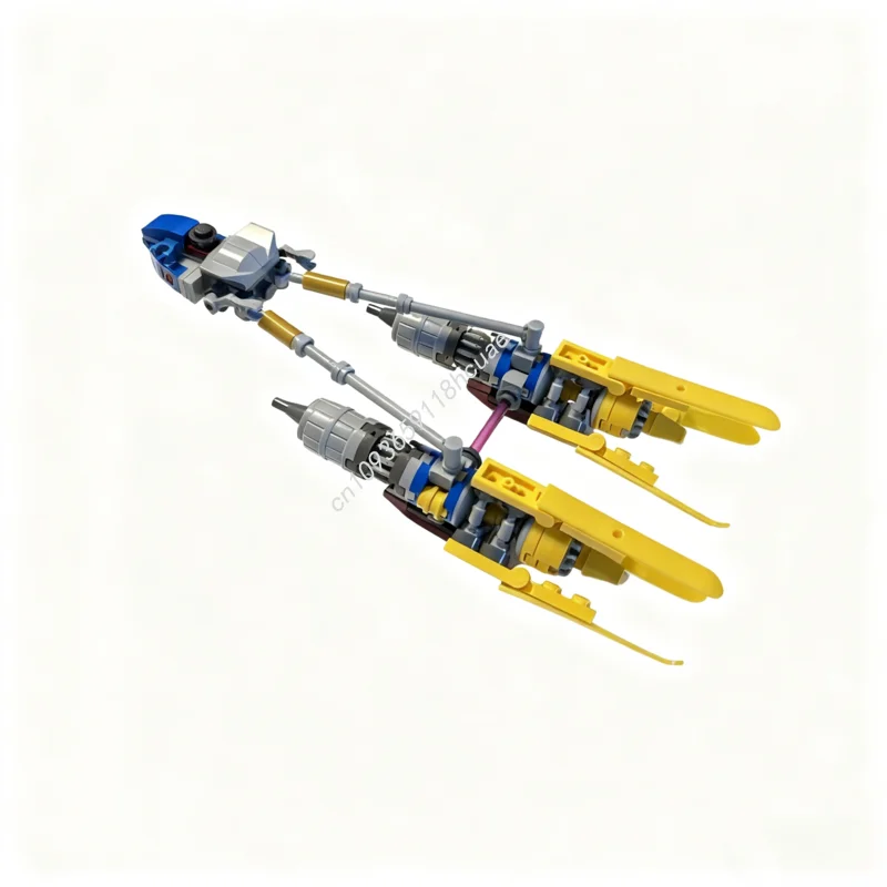 747pcs MOC Anakin S Podracer Diorama Star Battle Model Building Toy Blocks Architecture DIY Creative Christmas Gifts Idea Brick