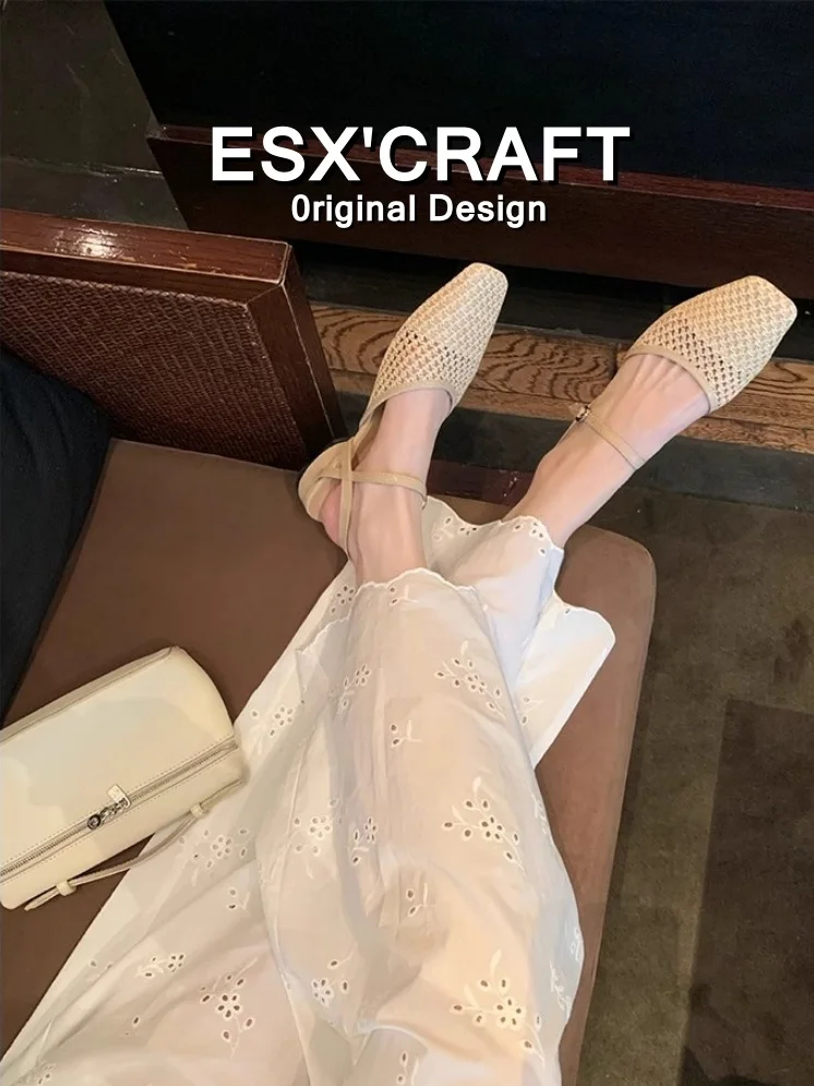 sandalias-de-cuero-para-mujer-diseno-tejido-con-punta-abierta-transpirables-huecas-de-moda-de-verano-para-ir-al-trabajo-con-tacon-grueso-zapatos-de-una-sola-pieza