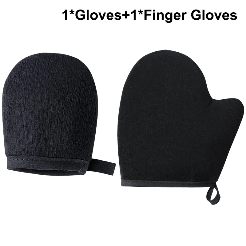 

2 шт./компл. многоразовые мягкие двусторонние перчатки для самозагар, лосьон для чистки тела, предотвращающие липкие руки, аппликатор, самозагар