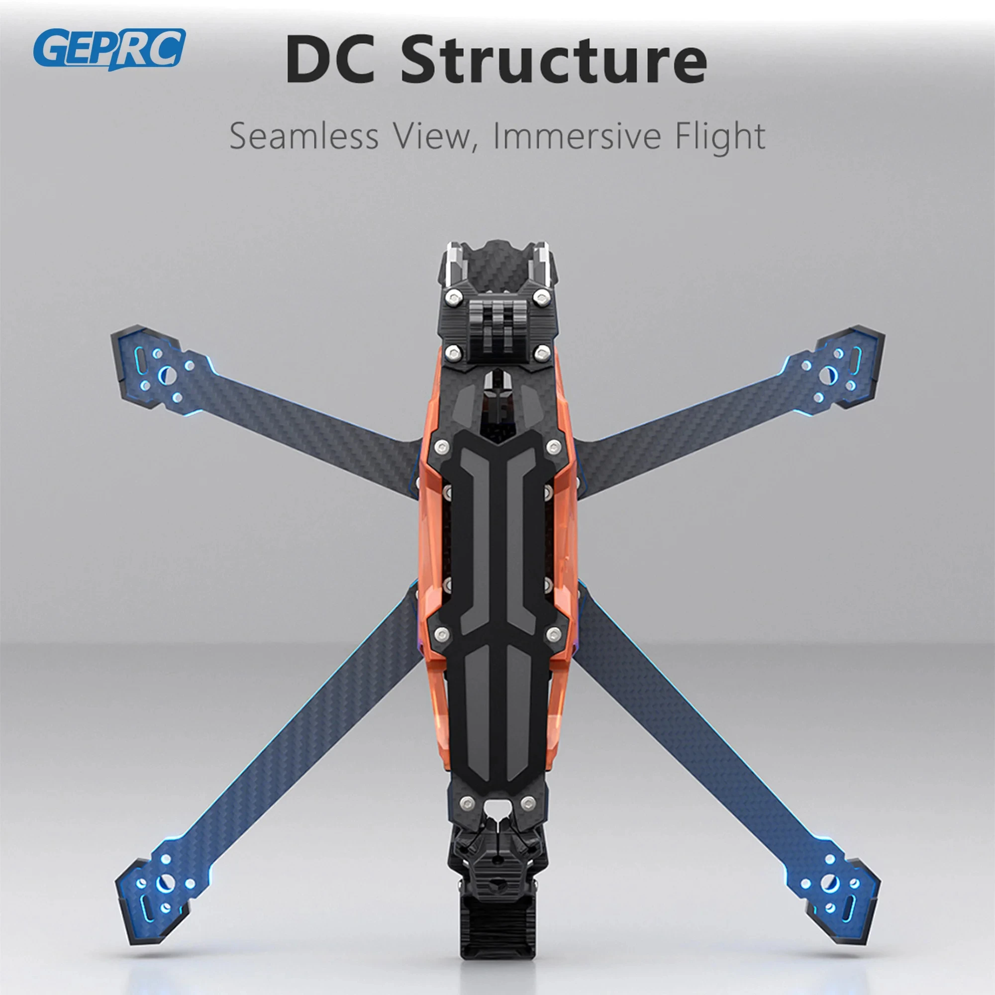 GEPRC 5インチ 6インチ ドローン GEP-Vapor-D O4 Pro フレーム カーボンファイバー RC FPV クアッドコプター ヘリコプター アクセサリー DJI O4 Air Unit Pro用