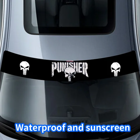 10 best sales punisher decal - №3