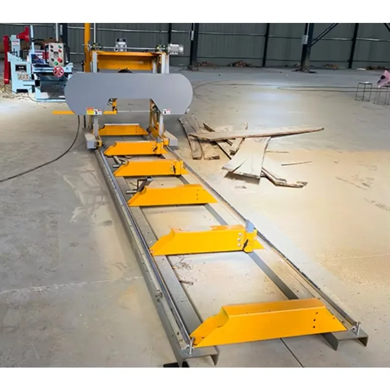 Industrial Horizontal Band Sawmill Log Sawing Machine for Wood Plank Board Cutting Timber Processing Plant