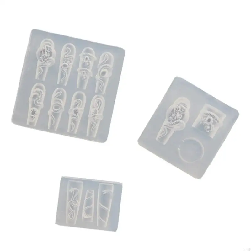 

N2UE Practical Silicone Snake Art Mould for Creating Diverses Designs Long Time Use and Portable for Any