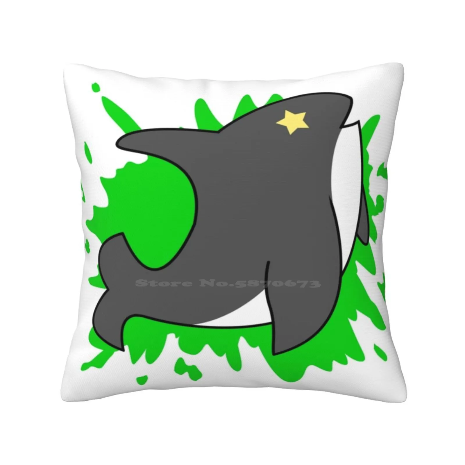 Free! Makoto Tachibana Funny Cute Decor Square Pillowcase Free Makoto Tachibana Iwatobi Swim Club