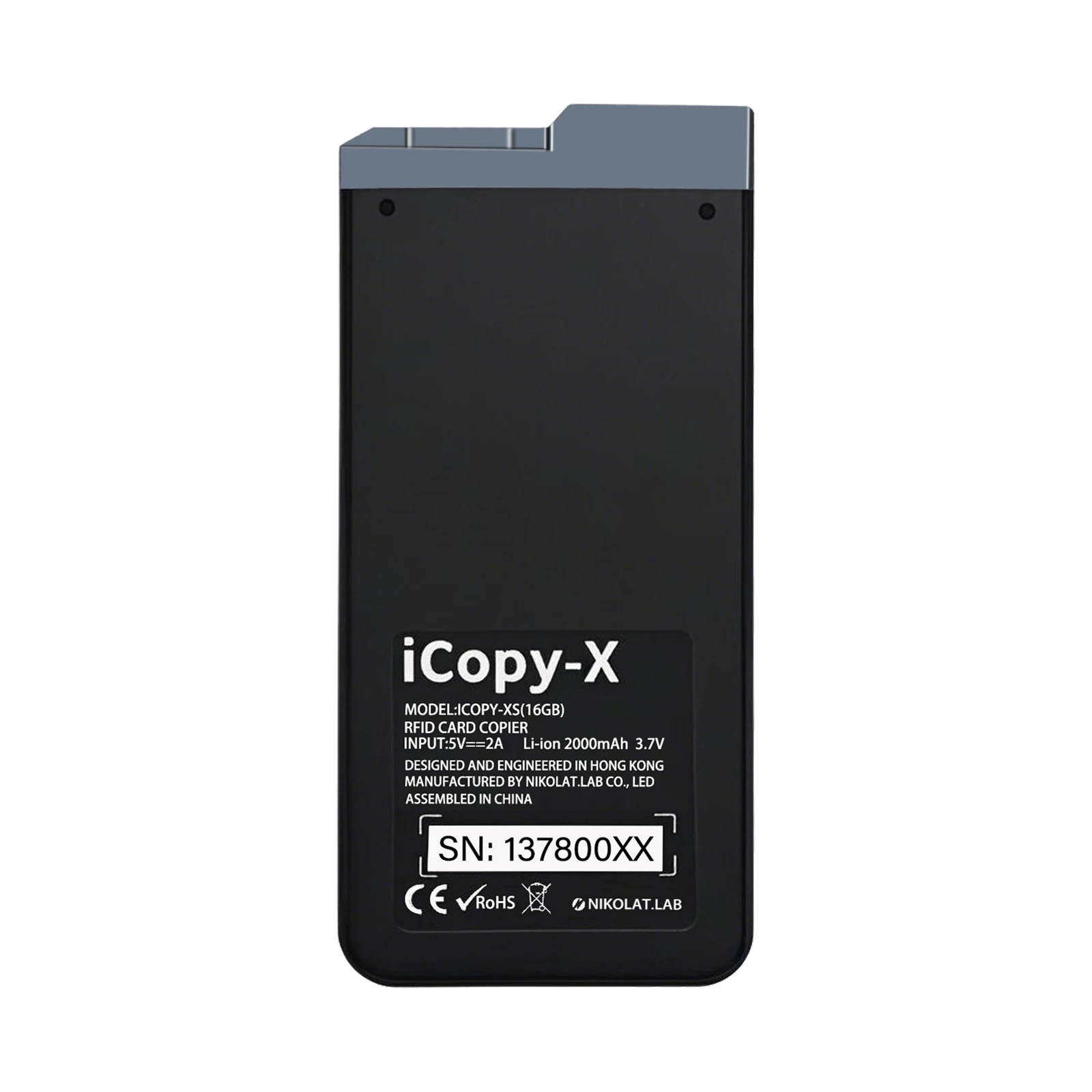 ICopy-XS Handheld RFID Card Copier Proxmark3 Based | Portable RFID Reader Writer Cloner with 1.3'' IPS Display ICopy-XS Reader
