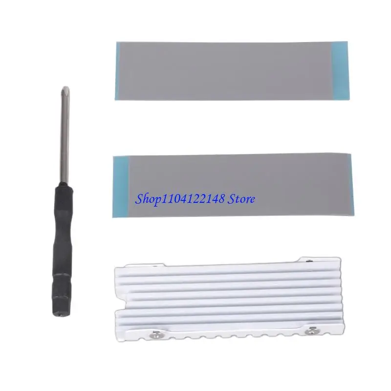 P9FA Thin M.2 2280 Drive Cooling Radiator Universal Compatibility for Game Consoles And Desktop Ensuring Optimaled Cooling