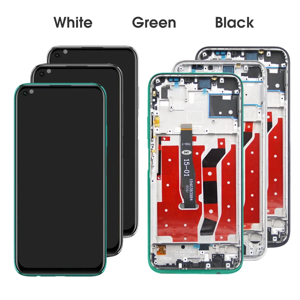 6.4\'\'For HUAWEI P40 Lite For  Nova 7i Nova 5i Nova 6 SE JNY-LX1 LCD Display Touch Screen Digitizer Assembly Replacement