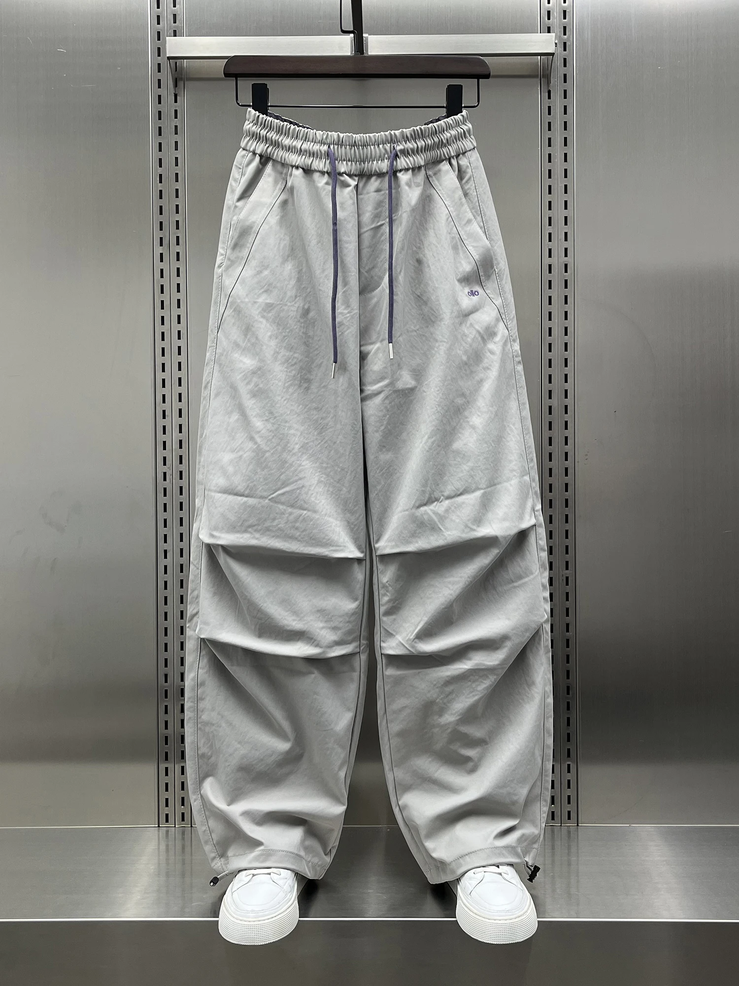 

American Sle Pleated Loose Straight Leg Men's Workwear Pants Autumn Winter New Arrival Casual Long Trousers Faion Trend