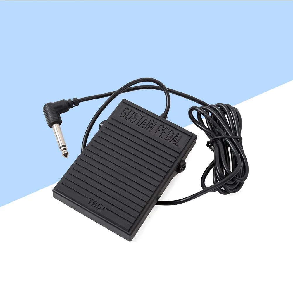 

Universal Black Sustain Pedal Foot Controller Electronic Piano Keyboard Instrument Non-Latching Momentary Piano Foot Pedal
