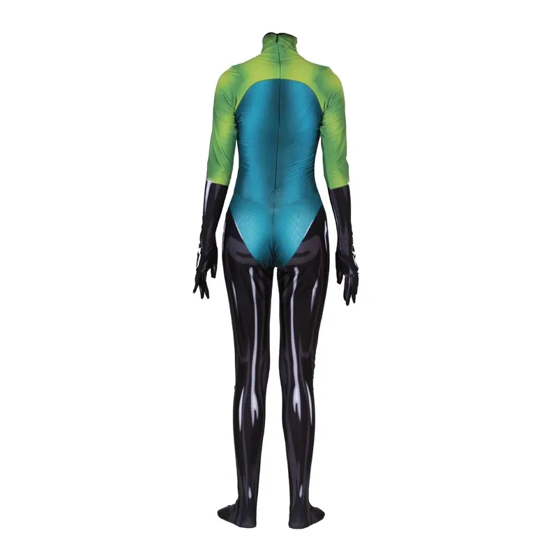 w;3'c\6,b' Mr Mrs Incredibles Adult Kid Suit Jumpsuit Bodysuit Costume Halloween Cosplay Voyd Clothi7;m/8\f; view 5