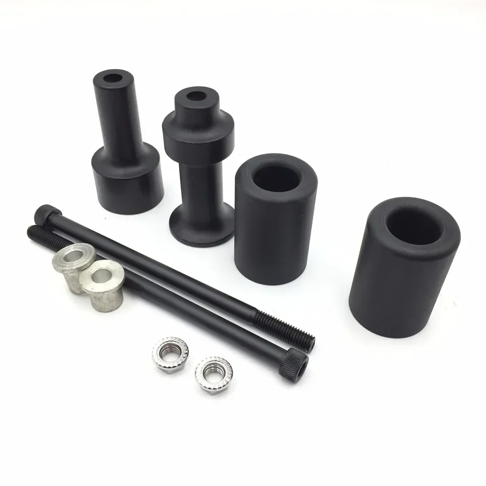 

Motorcycle Parts No Cut Frame Slider Crash Protector for Kawasaki 2003-2006 Z1000 Black