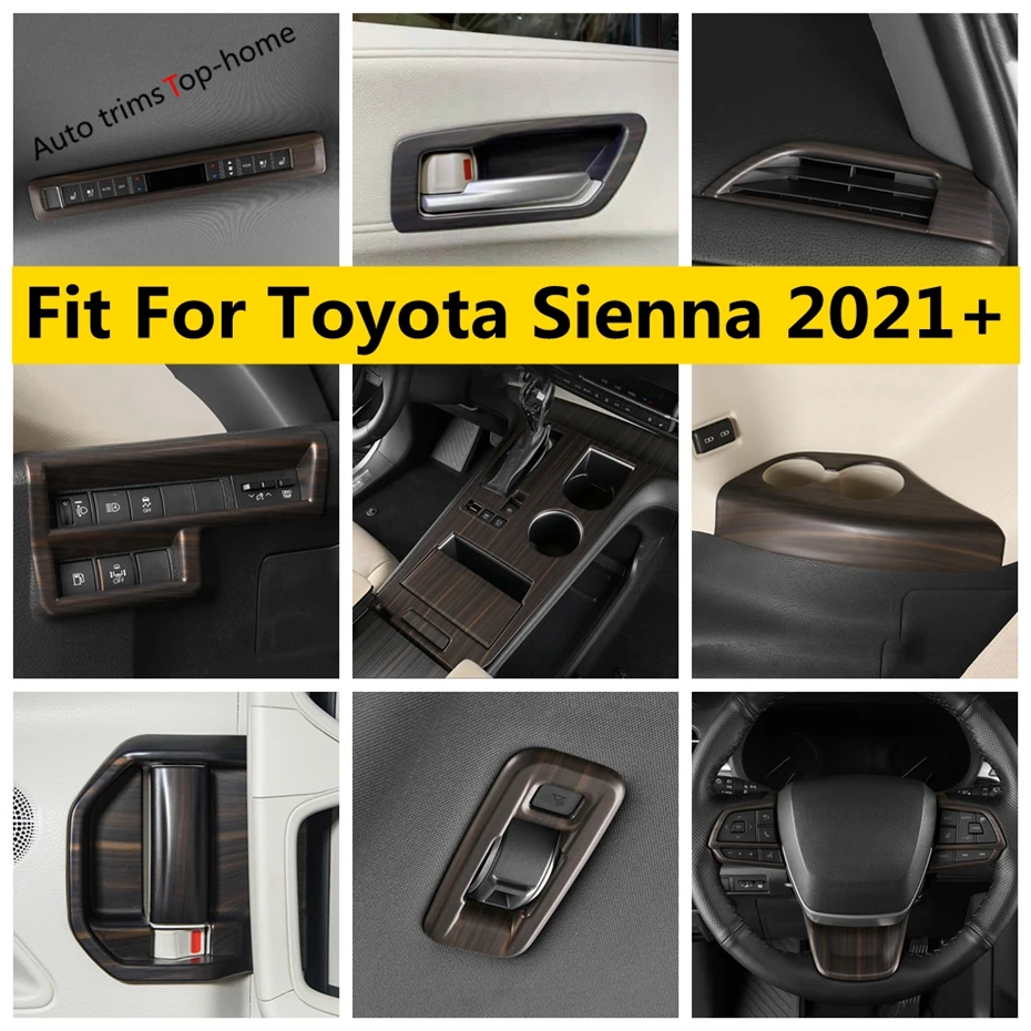 

Dashboard Gear Panel Cover Trim For Toyota Sienna 2021 -2023 AC Air Head Light Read Lamp Decoration Car Accessories Interior Kit