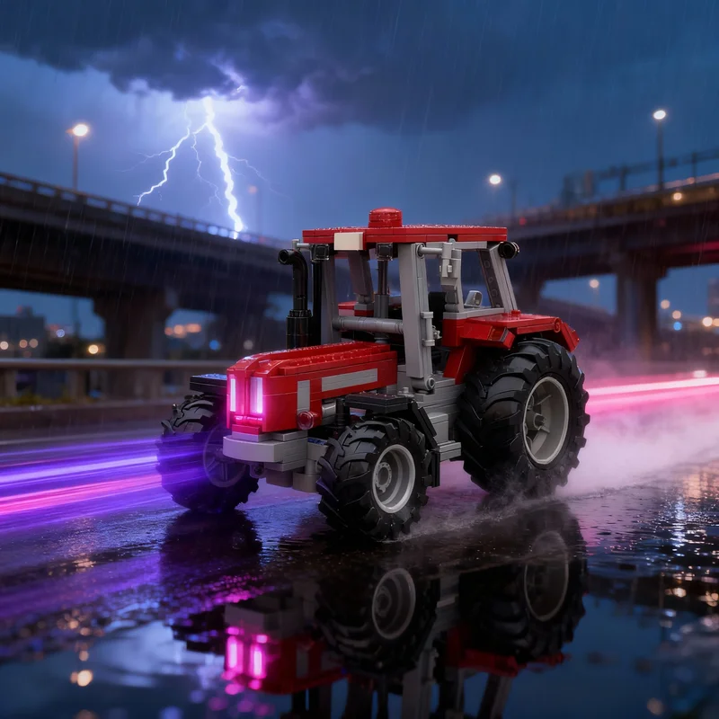 

730 деталей MOC Schlu Ter Compact TV6: Техническая модель, конструктор, игрушка-подарок, креативный коллекционный набор для демонстрации, премиум-класс, для взрослых и детей