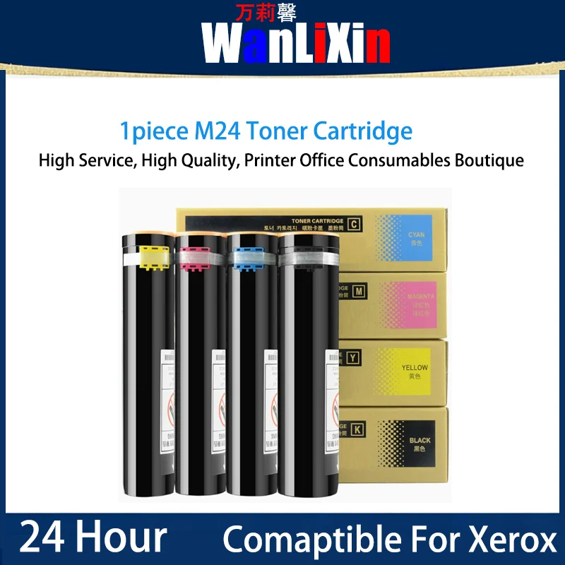 

1 PIECE M24 Toner Cartridge Compatible For Xerox 006R01153 006R01154 006R01155 006R0116