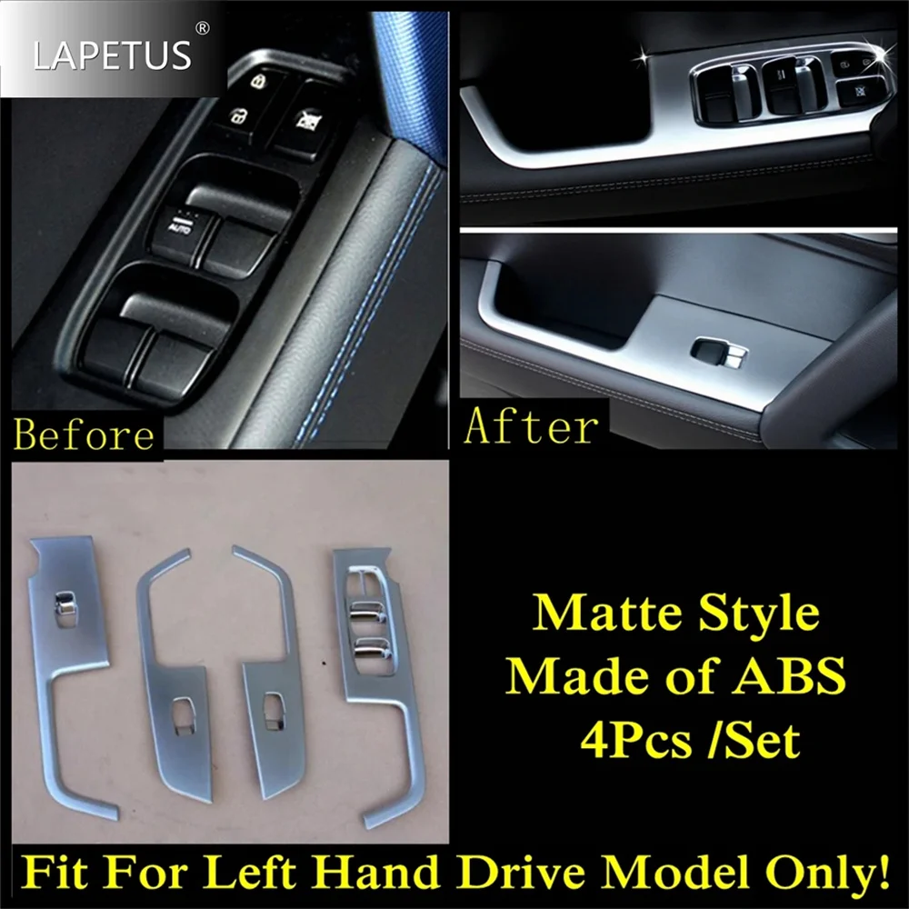 

ABS Auto Side Door Handle Panel Surround Window Lift Switch Matte Accessories Cover Trim For Hyundai Creta IX25 2015 2016 2017