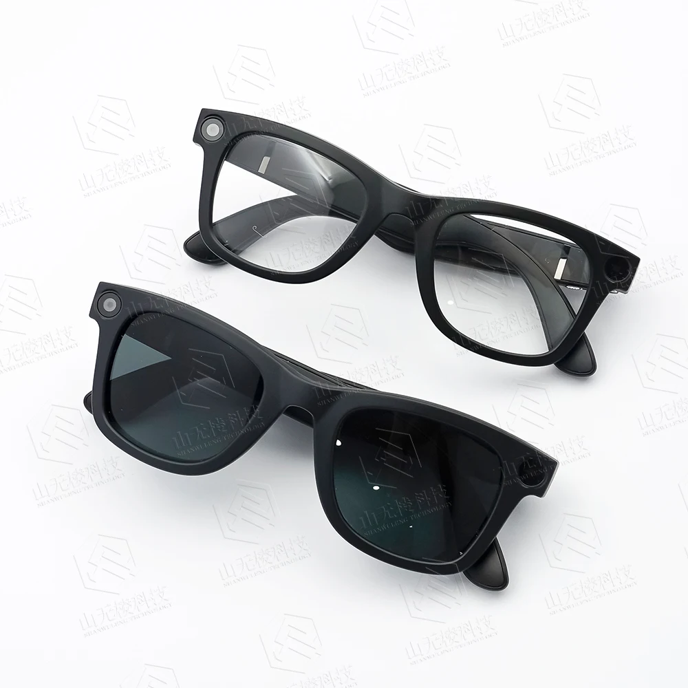 TJXL-SANVNET GS3 Video Recording Smart Glasses with 800W HD Camera Anti-Shake WIFI Transmission AI Translation Smart Wearable He