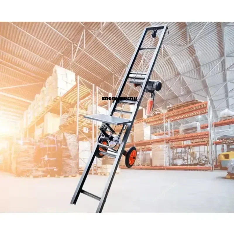 New arrive Electric lift 4m 5m 6m 8m Lifting machine Mobile platform Small household Loading and unloading truck Fish pond Fishi