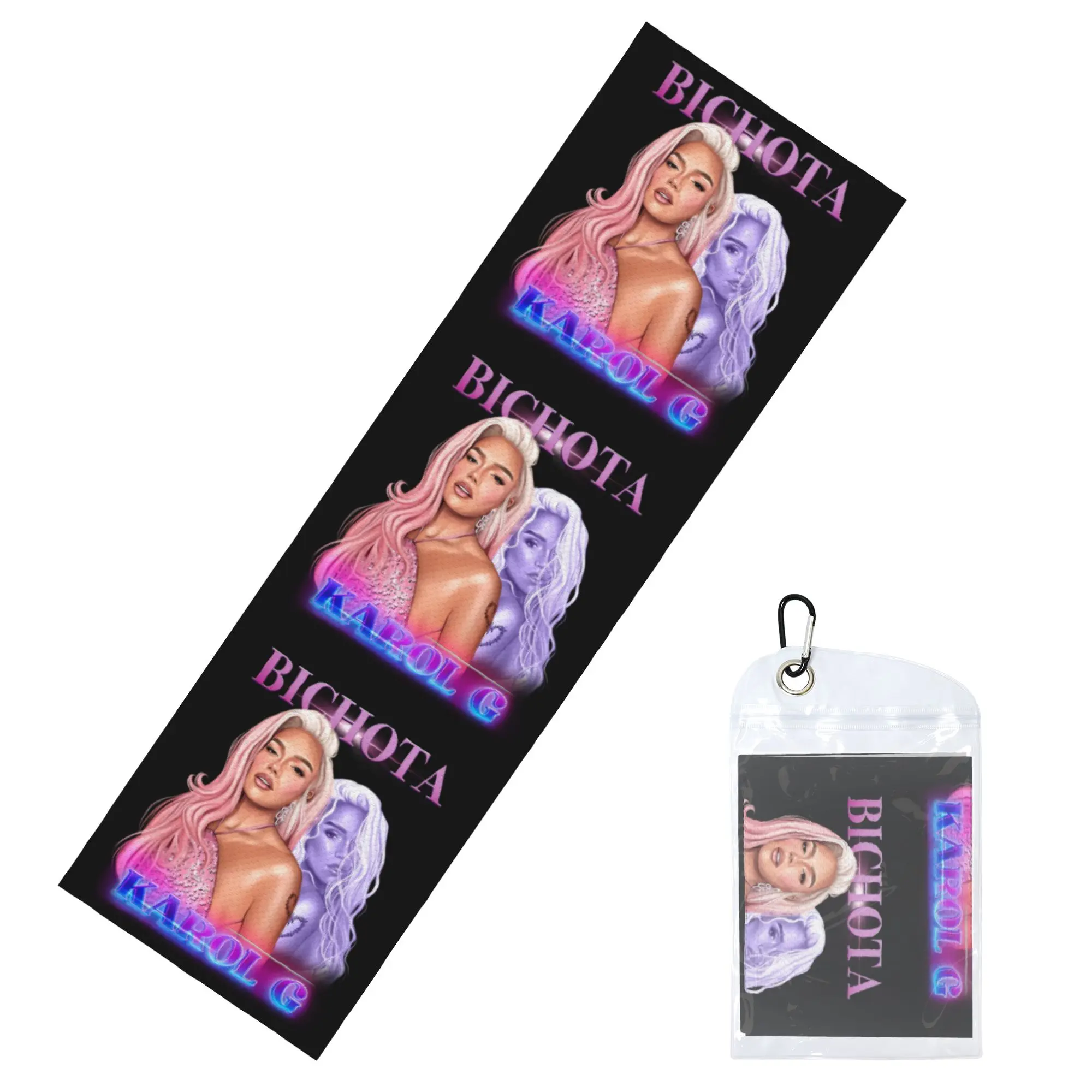 Reggae Ainger Karol G Bichota Season Towel Quick Drying  Super Soft  Fitness and Outdoor Activities Towels