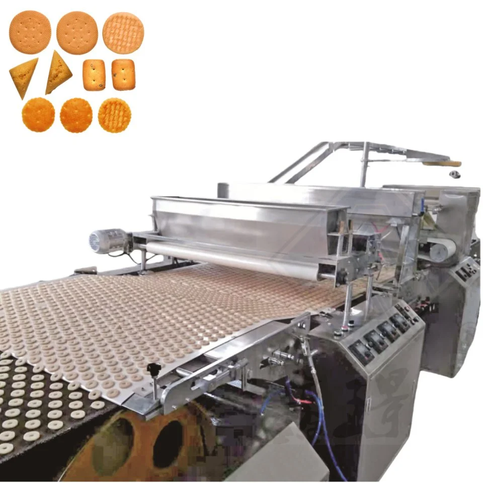 Biscuit Making Machine Stainless Steel Frame Cookie Extruder for Milk Flavor Biscuit Small Scale Production
