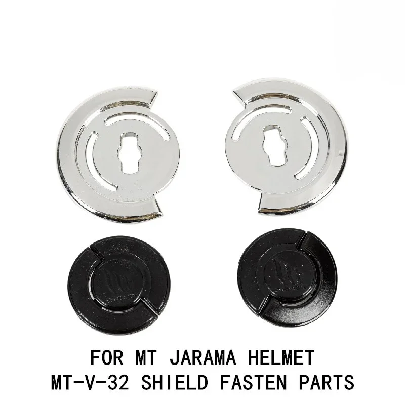 Mt-v-32 Lens Fastener, Capacete Fixo Conjunto De Tampa, MT JARAMA, Novo, 2 peças