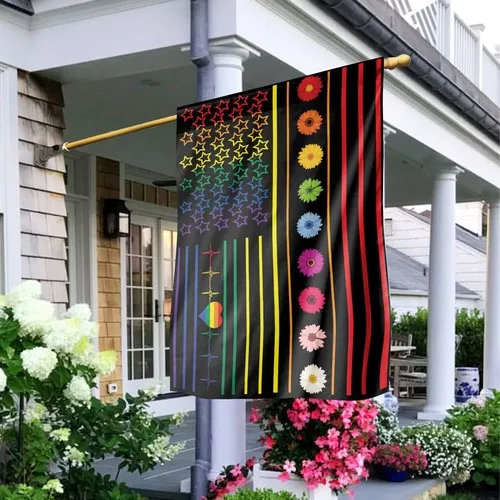 علم فخر التقدم LGBT، علم شهر فخر LGBT، علم فخر قوس قزح، فوز الحب VVL