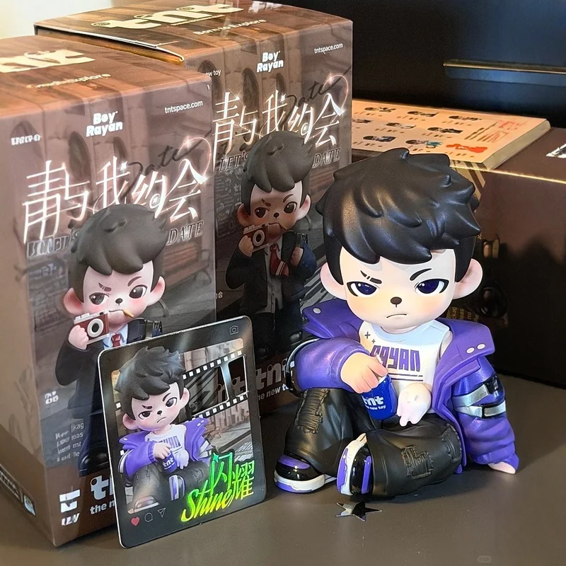 Rayan 5 Generations Date With Me Series Blind Box Mystery Box Toys Cute Action Anime Figure Kawaii Model Gift