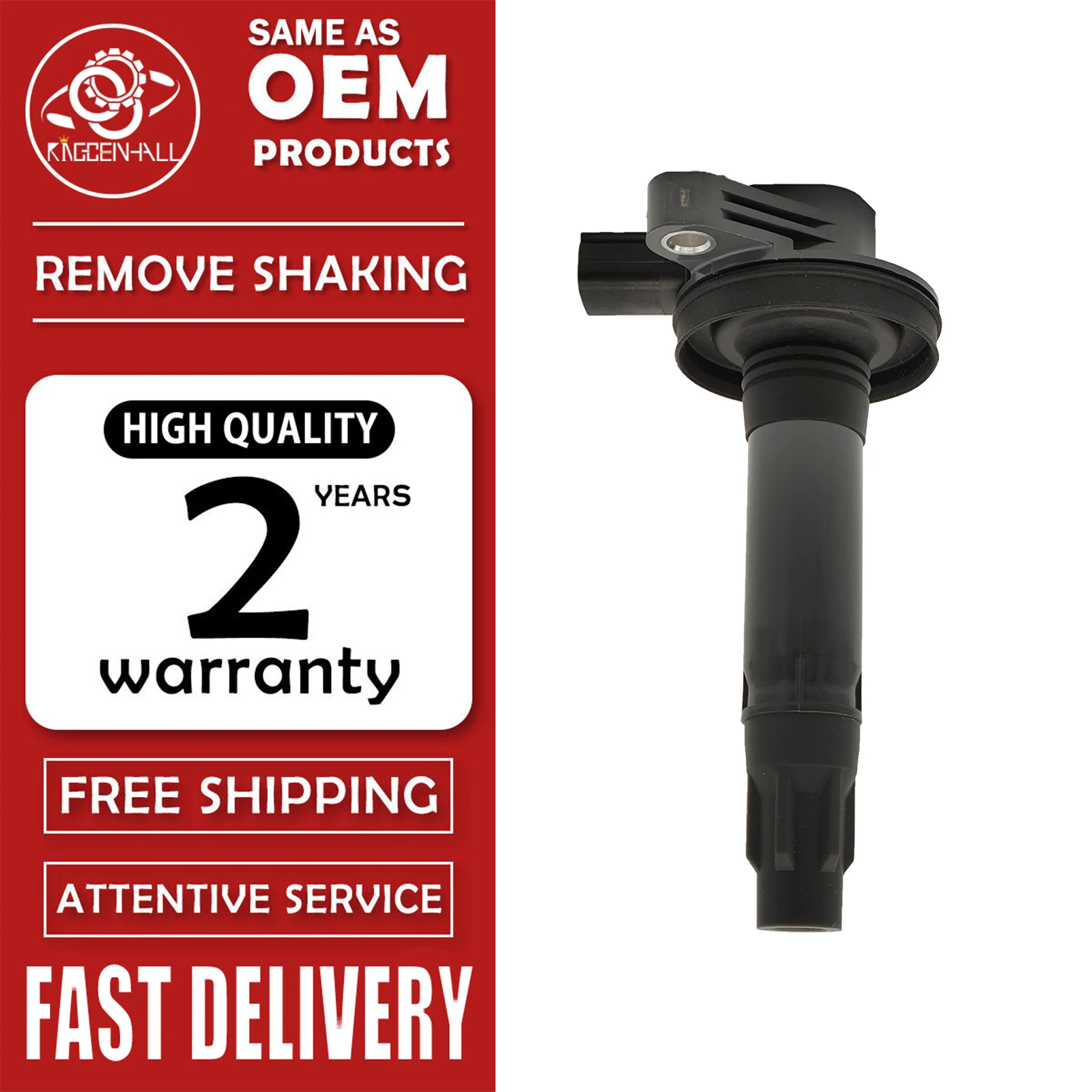 

BL3Z12029C UF646 Durable Ignition Coil Compatible With Ford Flex Taurus Transit Lincoln MKS MKT Navigator 3.5L 2012-2019
