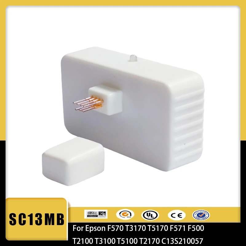 

1X SC13MB сброс чипа резервуара картриджа для Epson F570 T3170 T5170 F571 F500 T2100 T3100 T5100 T2170 C13S210057