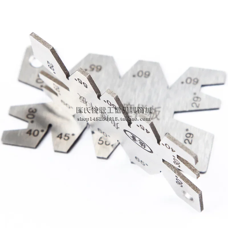 Thread turning tool drill bit tool template tool plate angle template gauge arc template stainless steel