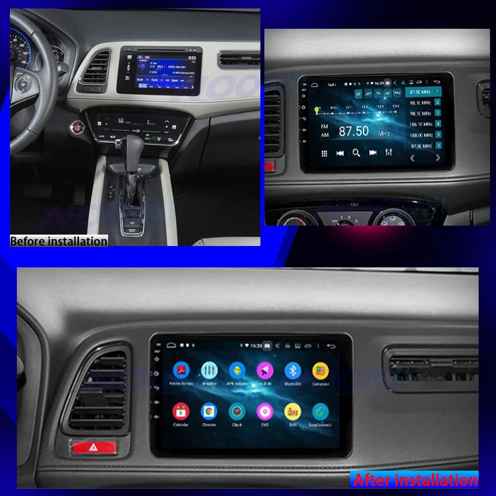 

Автомагнитола для Honda HR-V 2019, видеоплееры с экраном, Bluetooth, 2 Din, Android 10,0, стереоприемник, автомобильный мультимедиа, 128 ГБ