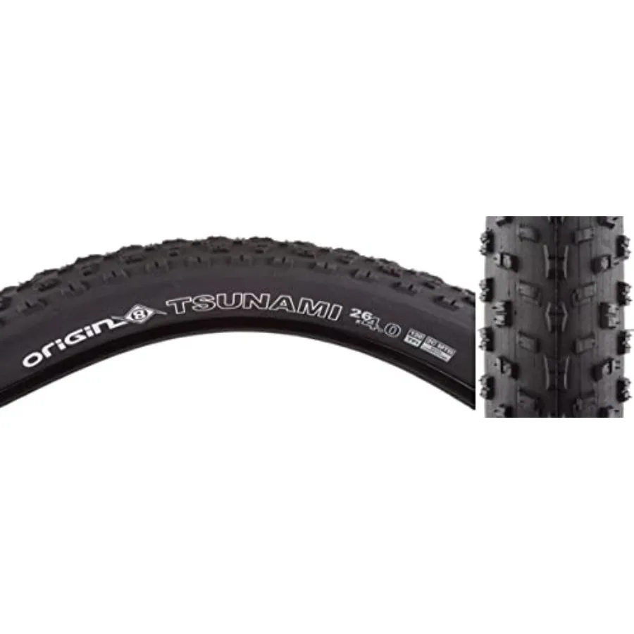 

Tsunami Folding Bead Fat Bike Tires for Extreme Terrain: Lightweight Design with High Durability and Puncture Resistance Ideal