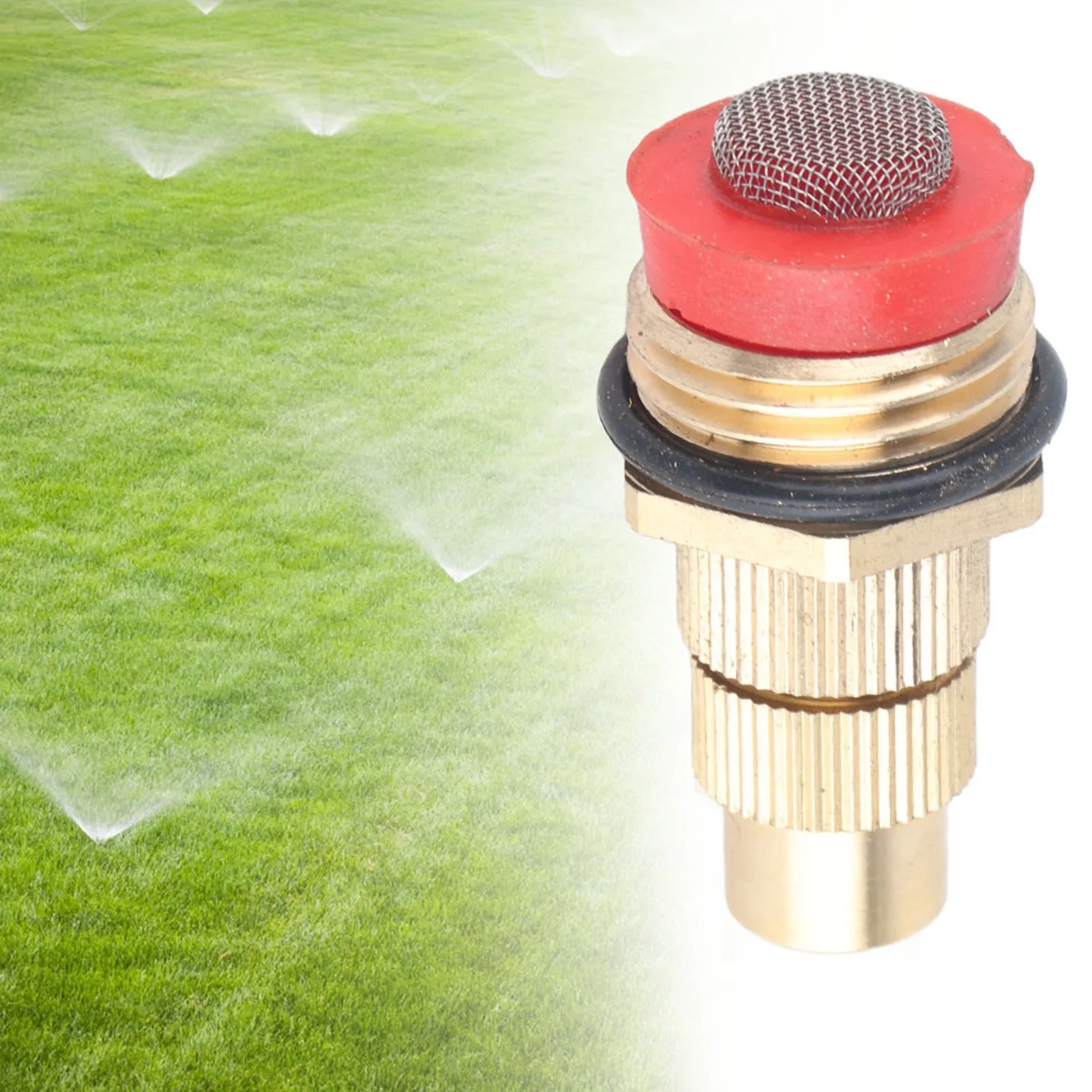 Garden Irrigation Sprinkler Misting Spray Nozzle Adjustable Watering Spray‑head G1/2'' Watering Spray-head Garden Water Nozzle