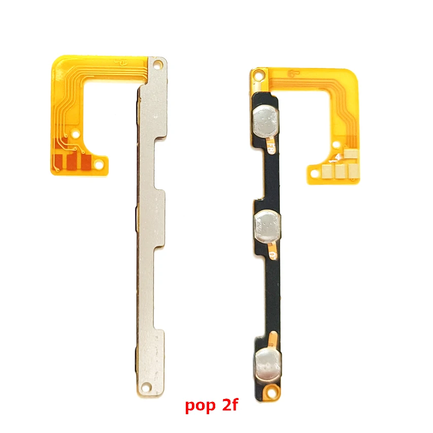 

50PCS Power Button Volume Switch On Off Key Flex Cable For Infinix Tecno Spark 7 5 6 Go 4 Lite POP 2F 4 For Itel A36 37 P36 P37