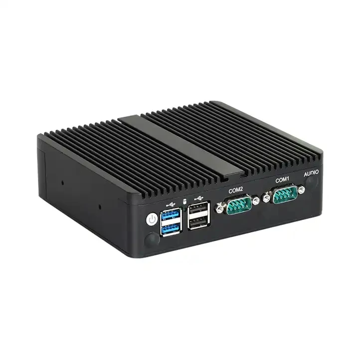 Intel Celeron J4125 Macio Router Fanless Mini PC 4xIntel i225/i226 2.5G LAN COM pfSense Firewall Appliance OPNsense ESXI AES-NI