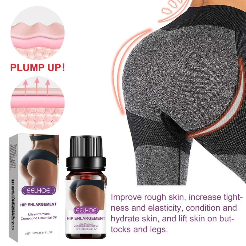 Hip Beautifying Essential Oil Hip Lifting Enriching Massage Firming Lifting Lightening Orange Peel Showing Body Big Butt Essence