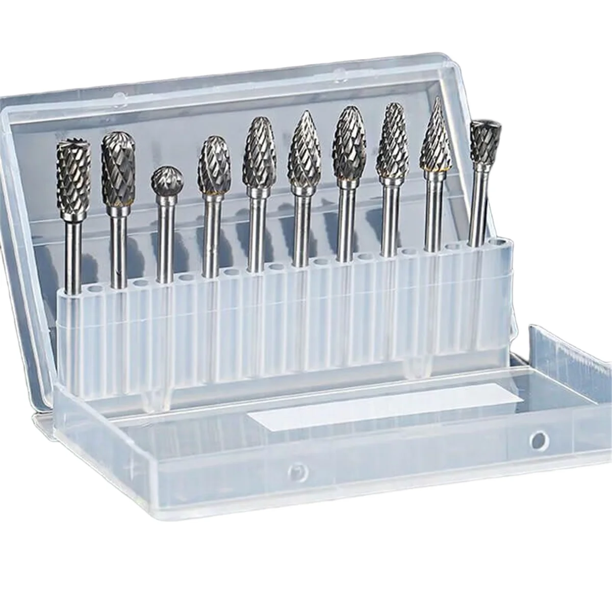 

SSR 10pcs 3mm Shank Tungsten Steel Milling Cutter Burr Diamond Cut Rotary Tools Electric Grinding Rotary Tools