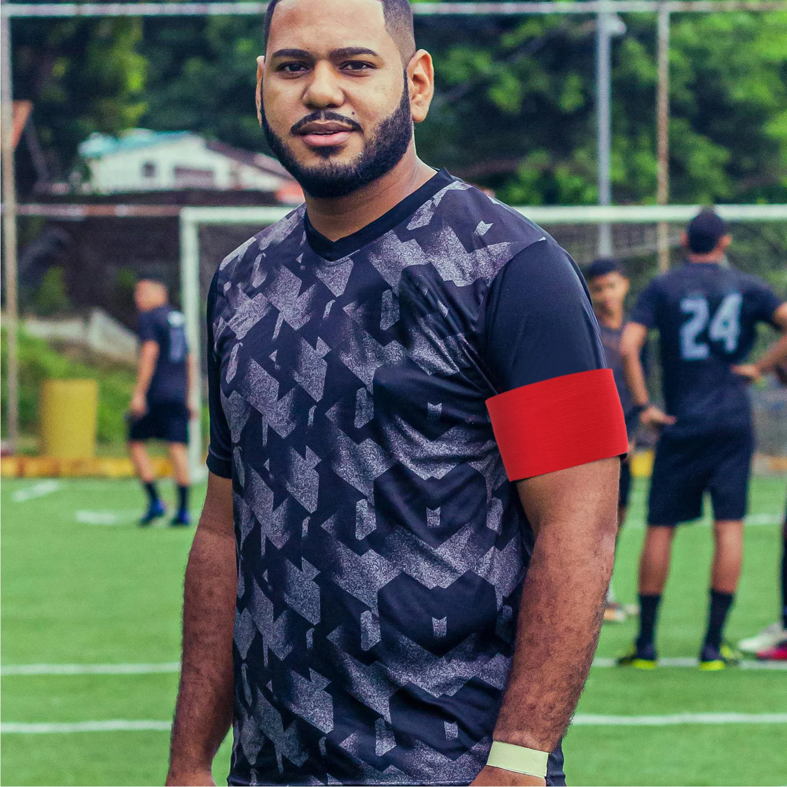 

4Pcs Safety Officer Blank Armband Identification Sleeve Non Slip Strap Detachable for Parade Patrol Events Team Wristbands