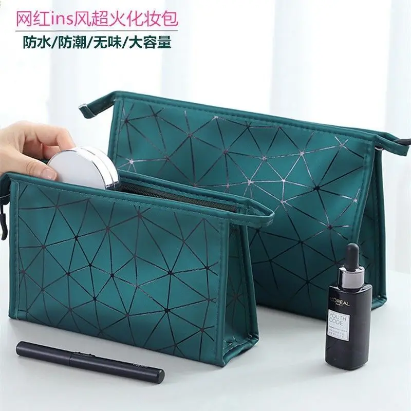 Large capacity waterproof Lipstick Sanitary napkin storage bag portable travel makeup wash bag