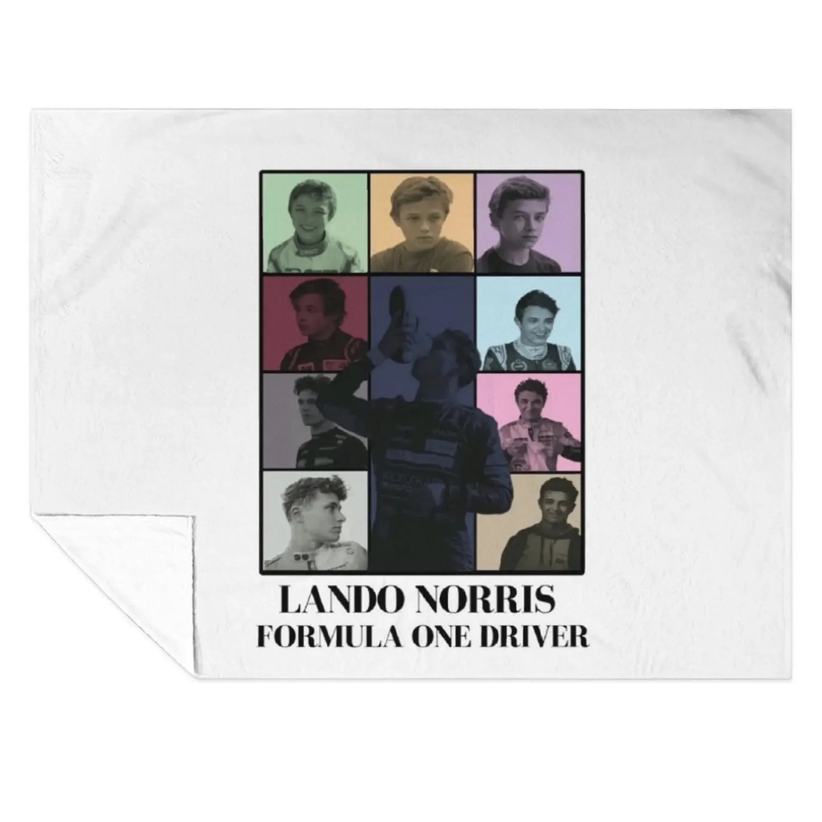 

Lando Norris F1 Driver - The Eras Poster Throw Blanket warm winter Thermal Vintage Soft Blankets