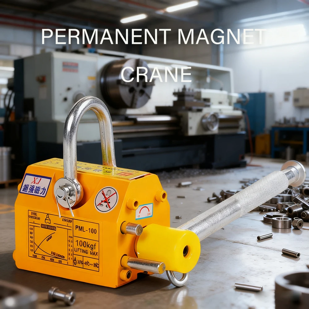 Permanent Magnetic Lifting Device Durable Magnetic Crane for Steel Sheets​ Magnetic Lifting Tool Super Strong Lifting Magnet
