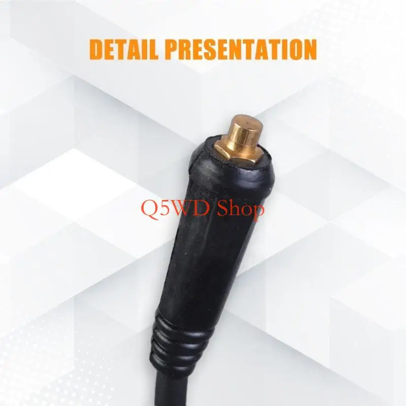 Q5WD Efficient Welding Electrode Holder cable  with Quick Connector & Extended Reach Cable Reliable Welding Electrode Holder