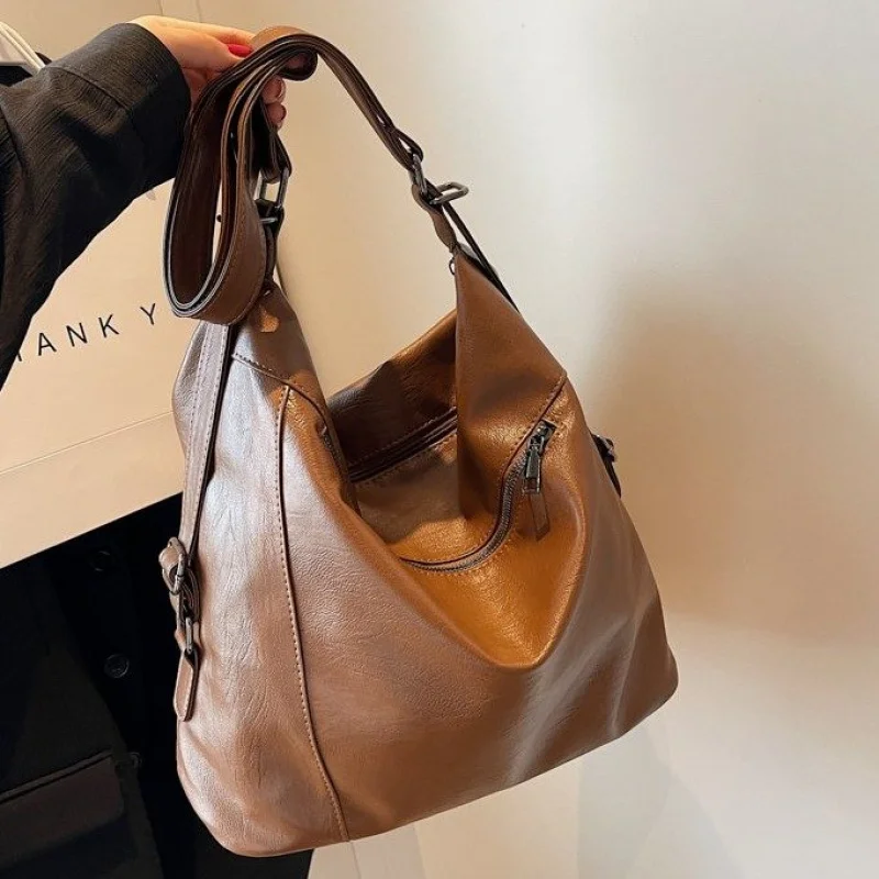 

High-End Genuine Leather Messenger Bag For Women Luxury Brand Famous Designer Classic Elegant Handbag